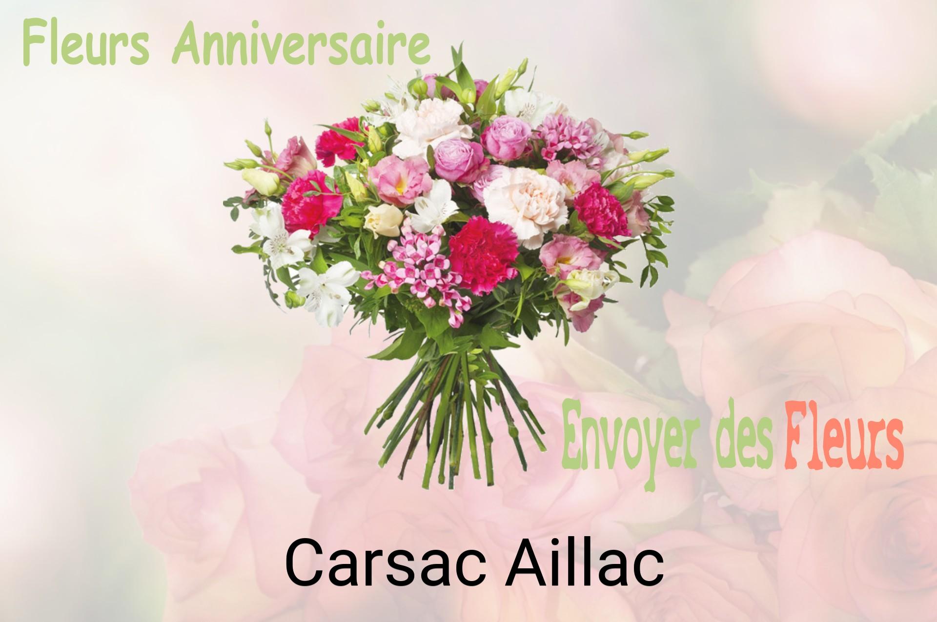 Bouquet de fleurs d’anniversaire livré à Carsac-Aillac